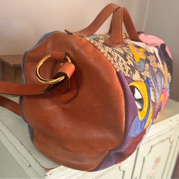 Marc Jacobs Collection x Julie Verhoeven Abstract Art Duffle Bag - Picture 10 of 15